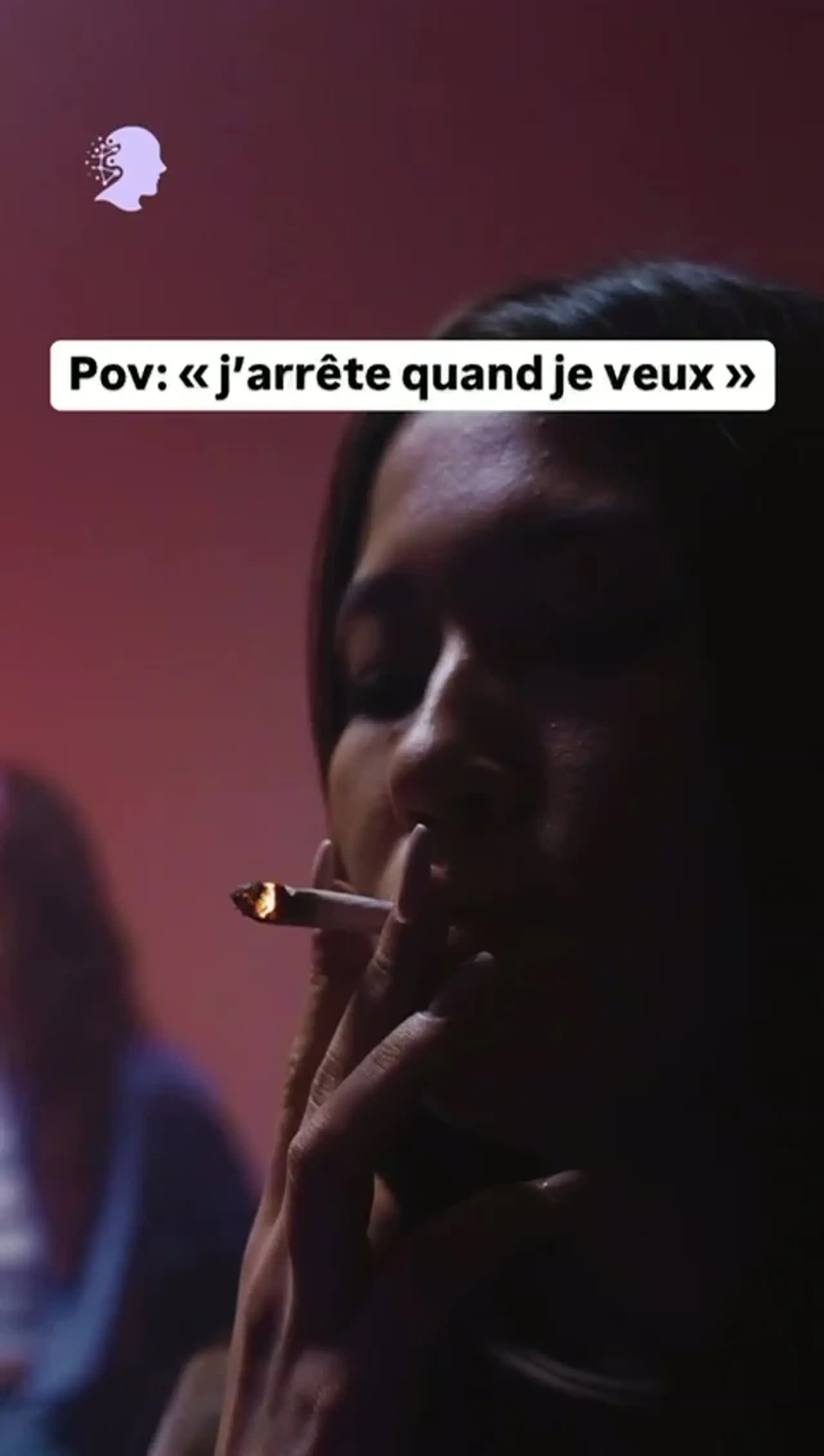 Séance d'auriculothérapie au laser pour l'arrêt du tabac